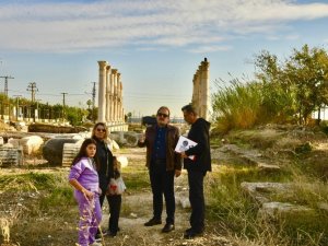 Vali Pehlivan, Soli Pompeipolis Antik Kenti’nde İncelemelerde Bulundu
