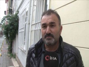 Kazadan Ani Refleksiyle Kurtuldu, O Anlar Güvenlik Kamerasına Yansıdı