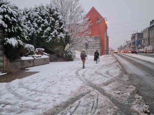 Belçika Beyaza Büründü