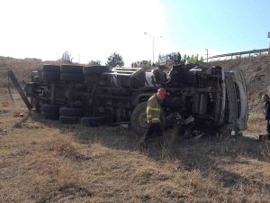Kırıkkale’de Lpg Yüklü Tanker Devrildi: Sürücü Hayatını Kaybetti