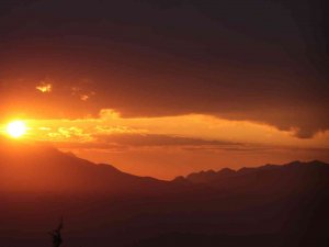 Kahramanmaraş’ta Gün Batımı Hayran Bıraktı