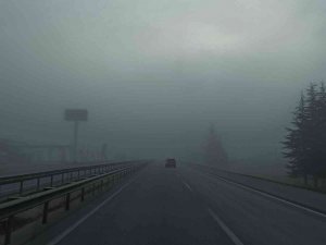 D200’de Görüş 5 Metreye Kadar Düştü, Sürücüler Zor Anlar Yaşadı