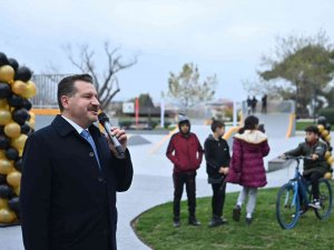 Başkan Yılmaz’dan Gençlere Skate Park