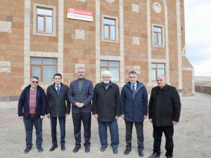 Vali Çağatay, Şehit Öztürk’ün Vasiyeti Olan Cami Ve Külliye İnşaatında İncelemelerde Bulundu