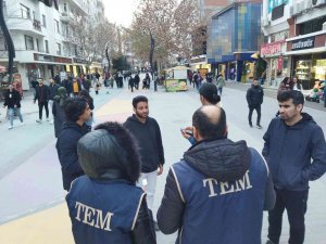Bolu’da Tem Ekiplerinden Yabancı Uyruklu Şahıslara Denetim