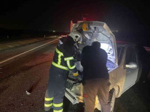 Bismil’de Otomobiller Çarpıştı: 4 Yaralı
