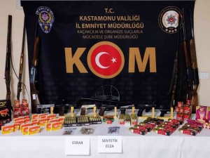 Kastamonu’da "Silindir Operasyonu": Çok Sayıda Silah Ele Geçirildi