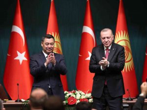 Cumhurbaşkanı Erdoğan’dan Kırgızistan Cumhurbaşkanı Caparov’a Doğum Günü Tebriği