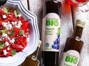 Carrefoursa’nın Yeni Ürünü Bıo Organik Sirke Raflarda Yerini Aldı