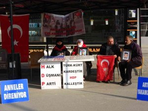 Muş’ta Ailelerin Hdp Önündeki Evlat Nöbeti Sürüyor