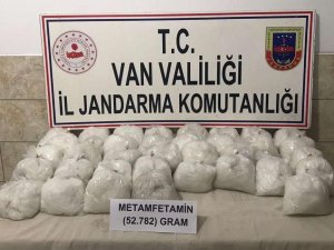 Gürpınar’da 52 Kilo 782 Gram Metamfetamin Ele Geçirildi