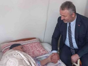 Başkan Topaloğlu’ndan Hastalara Moral