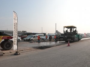 Akçakale’de Yol Genişletme Çalışmaları Sürüyor