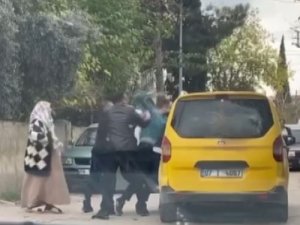 Ticari Taksi Şoförü Tartıştığı Şahıs Tarafından Yumruklandı