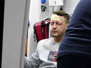 Gaz Kaçağı Olan Otomobil Akaryakıt İstasyonunda Böyle Patladı