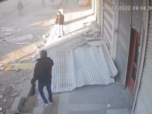 Akçakale’de Patlama Anı Güvenlik Kamerasında