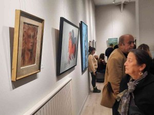 “Sanathane Resim Ve Heykel Koleksiyonu” Sergisi Beyoğlu’nda Açıldı