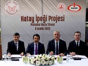 İ̇sdemir, Hatay İ̇peği’nin Yaygınlaştırılmasına Destek Veriyor