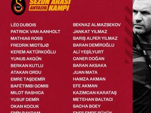 Galatasaray’ın Antalya Kamp Kadrosu Belli Oldu