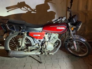Çalıntı Motosiklet Polisin Şüphesiyle Bulundu