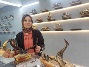 Mezbahadan Çıkan Boynuzlar Süs Eşyasına Dönüşüyor