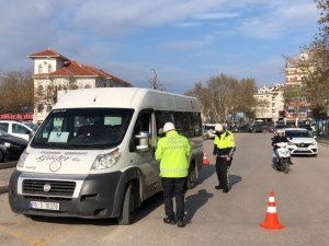 Bandırma’da Servis Araçlarına Trafik Denetimi