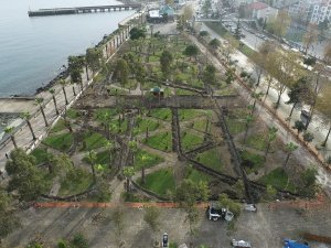 Akçaabat Sahil Parkı Yenileniyor