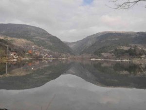 Çubuk Gölü’nde Mest Eden Manzara