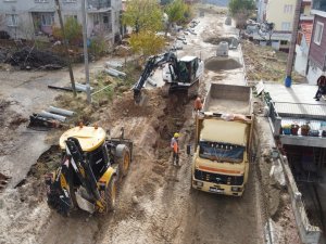 Demirci’de Altyapı Dönüşümü Devam Ediyor
