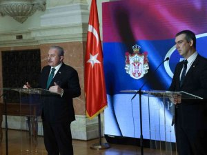 Tbmm Başkanı Şentop, Sırbistan Ulusal Meclis Başkanı Orliç İle Görüştü