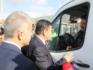 Burdur’da Jandarma Ve Emniyet Ekipleri Tarafından Kış Lastiği Denetimi