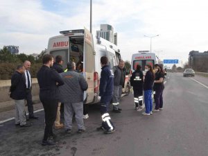 Yolda Gezen Köpek Kazaya Neden Oldu: 3 Yaralı