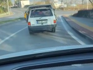 Bursa’da Tehlikeli Taşımacılık