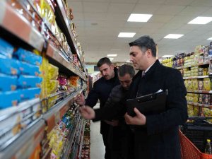 Erzincan’da Marketlerde Ürün Denetimi