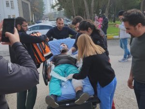 Diyarbakır İtfaiyesinden Yangın Tatbikatı