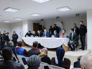 Başkan Silpagar, 500 Evler Sakinleriyle Buluştu