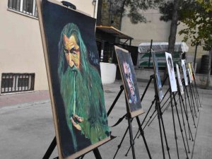 Siverekli 8. Sınıf Öğrencisi Resim Sergisi Açtı