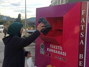 Fatsa’da Giysi Atıkları Geri Dönüşüme Kazandırılacak