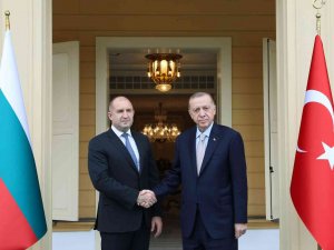Cumhurbaşkanı Erdoğan, Bulgaristan Cumhurbaşkanı Radev İle Bir Araya Geldi