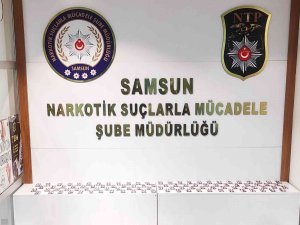 Samsun’da 5 Bin 666 Adet Sentetik Ecza Ele Geçirildi