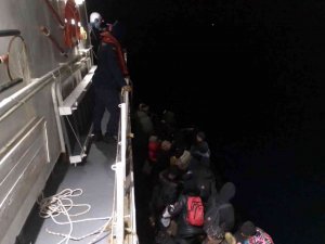 Marmaris’te 39 Düzensiz Göçmen Kurtarıldı