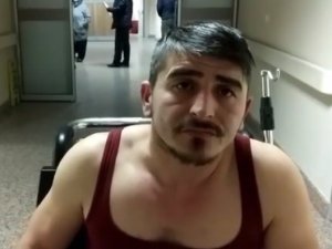 Motosikletli Gence Sokak Köpeği Saldırdı