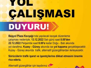 Mersin’de Beşyol Plaza Kavşağında Düzenleme Çalışması Yapılacak