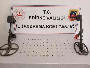 Uzunköprü’de Tarihi Eser Kaçakçılığı Operasyonu
