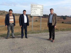 "Yeni Grup Yolunun İnşaatına Bir An Önce Başlansın"