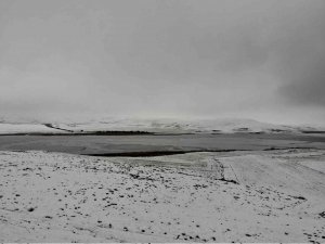 Çıldır Gölü Kısmen Buz Tuttu