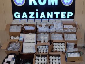 Gaziantep’te Kaçak İlaç Operasyonu