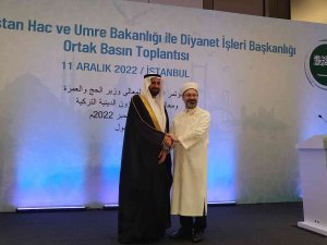 Diyanet İ̇şleri Başkanı Erbaş: "2023 Hac Organizasyonu İle İlgili Ocak Ayında Cidde’de Hac Protokolü İmzalayacağız"