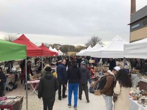 Soğuk Ve Yağışlı Hava Antika Severleri Durduramadı