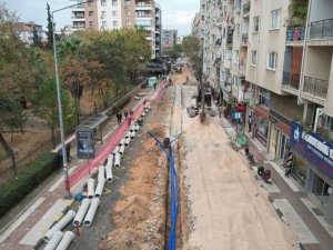 Avni Gemicioğlu Caddesi’nde Altyapı Çalışması Tamamlandı